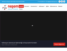 Tablet Screenshot of nesemkalibrasyon.com